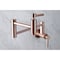 Kingston Brass KS810DLAC Concord Wall Mount Pot Filler Kitchen Faucet, Antique Copper KS810DLAC - alternate 5